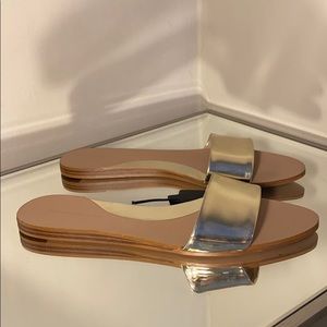 Zara Gold Sandals